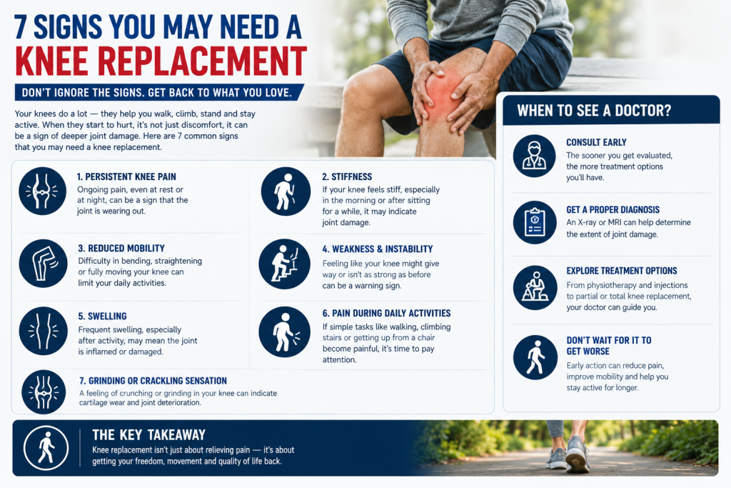 7 Signs You May Need a Knee Replacement